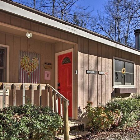 Renovated Smoky Mtn Cabin - Hot Tub, Trees, Peace! Villa เซอเวียร์วีล ภายนอก รูปภาพ